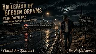 Green Day - Boulevard Of Broken Dreams New Country Cover (By Midnight Outlaw)