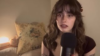 ASMR cozy whisper ramble (close clicky whispering) 🕯️🫶🏻