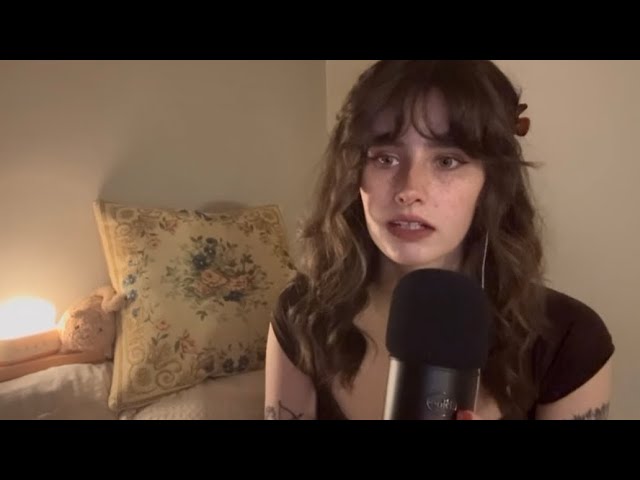 ASMR cozy whisper ramble (close clicky whispering) 🕯️🫶🏻