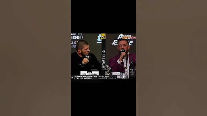 Khabib Nurmagomedov vs Connor McGregor #ufc #khabibnurmagomedov #mma #fight