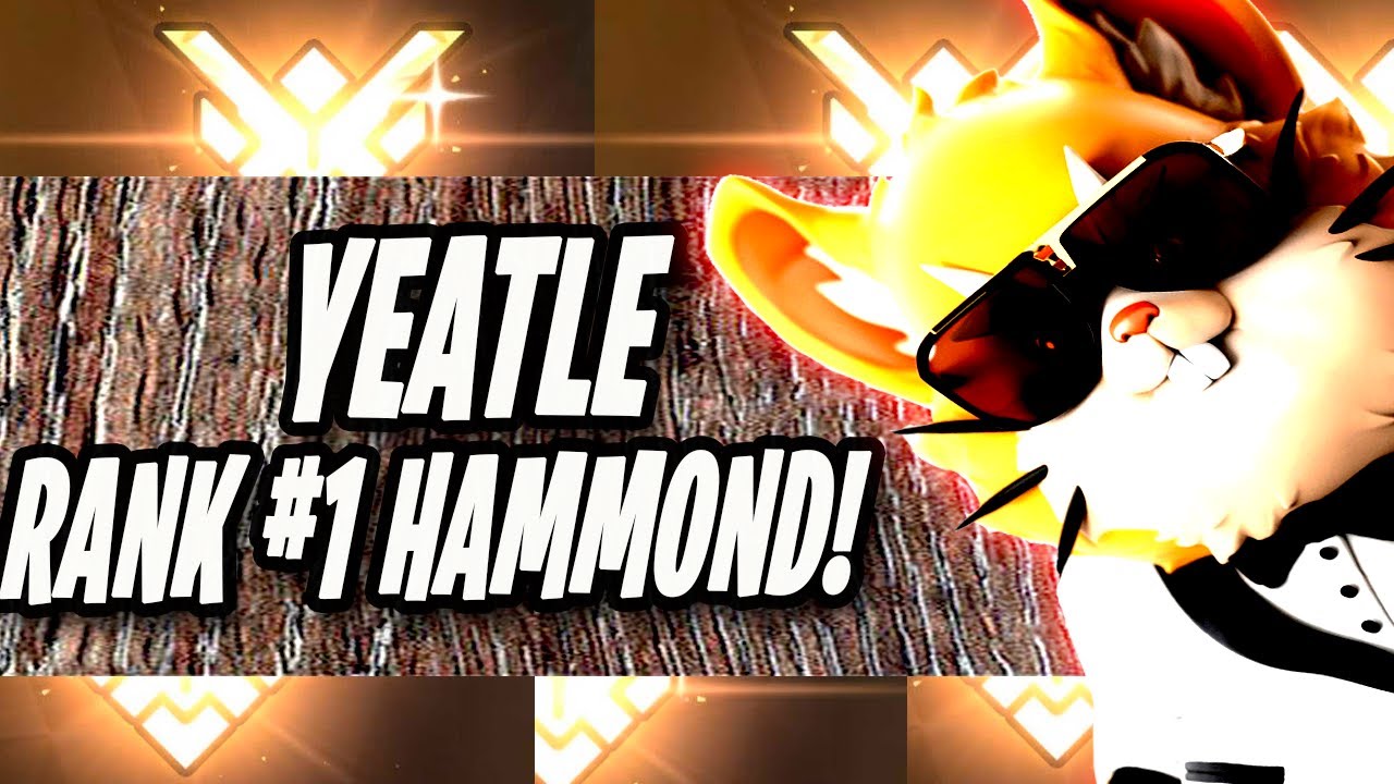 YEATLE THE MOST DOMINANT HAMMOND EVER! OVERWATCH GAMEPLAY SEASON 25 TOP 500