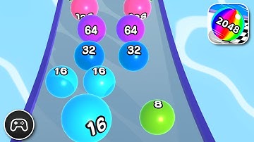 Ball Run 2048 - Gameplay Walkthrough Part 70 - Basic Solution Levels 621-627 (iOS, Android)