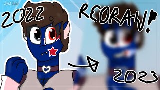 New Zealand // Speedpaint REDRAW // 2022 vs 2023