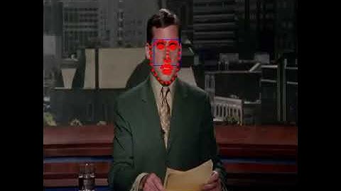 Face landmark detection OpenCV.