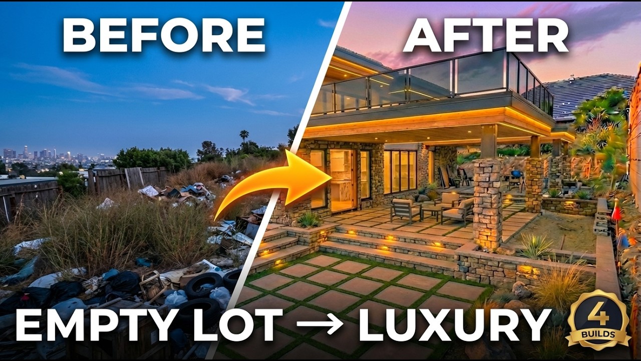 4 INCREDIBLE Transformations: From Abandoned Lots to Minimalist Mansions