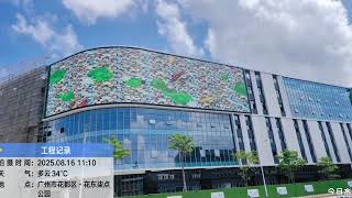 Wall-Mounted Outdoor Ads LED Screen/ LED Display for building outdoor advertising