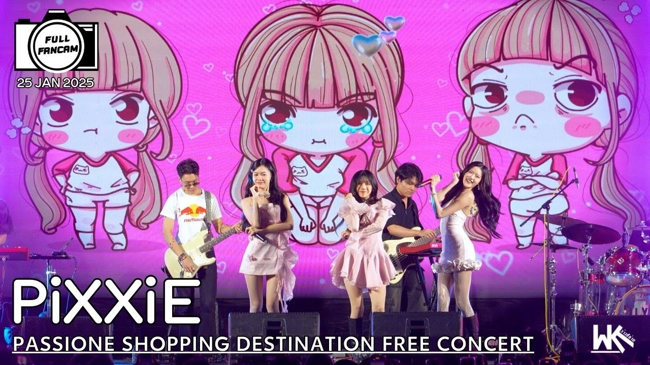 FULL FANCAM PiXXiE | Passione Shopping Destination FREE CONCERT | 25 JAN 2025