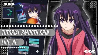Tutorial Spin Transition Like After Effect || Alight Motion