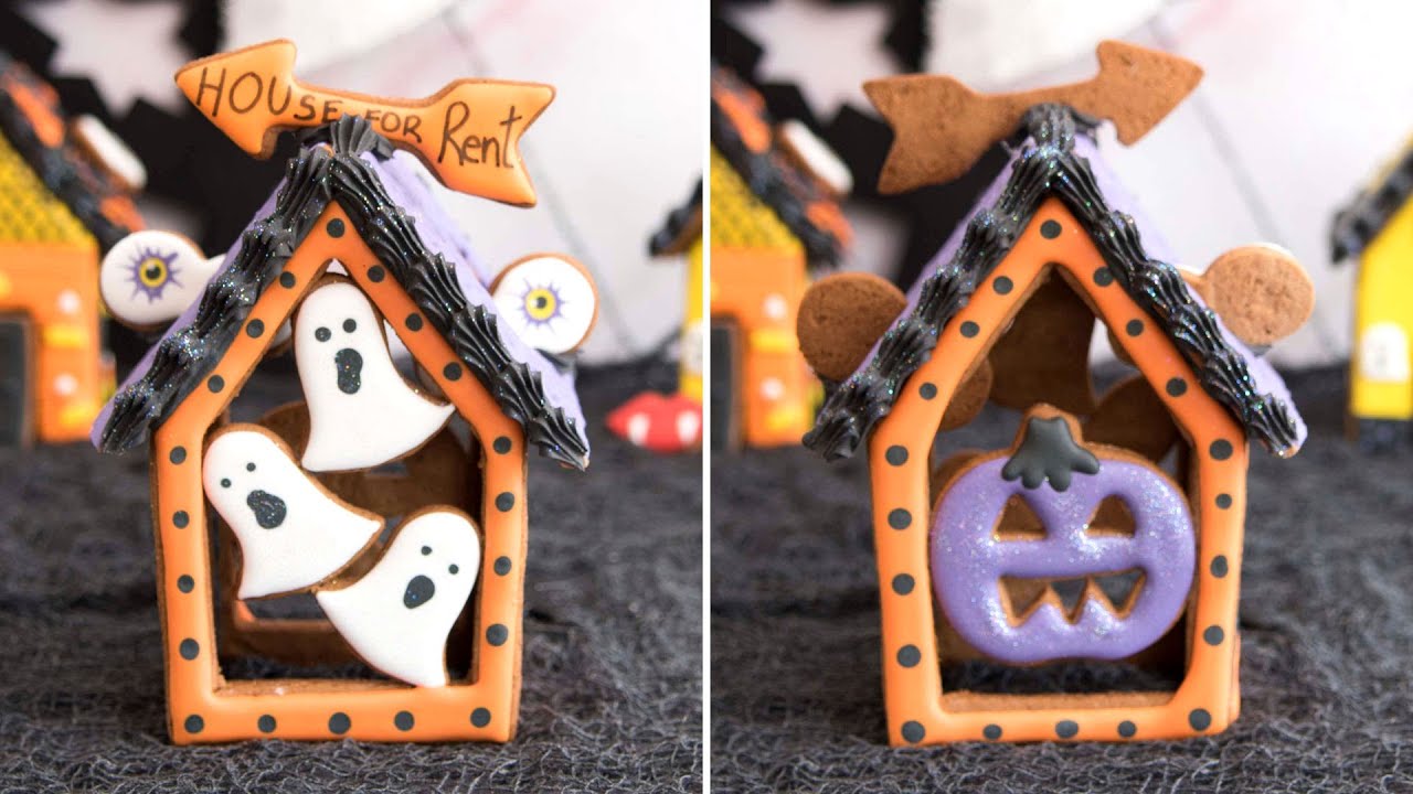 HALLOWEEN GINGERBREAD HOUSE