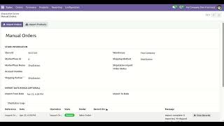 ShipStation Odoo Integration - Import Order Store Wise Odoo