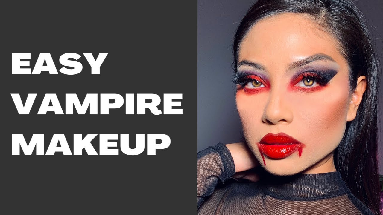 Easy Vampire Makeup Tutorial