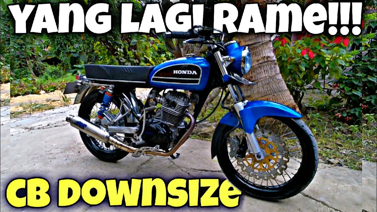 MODIFIKASI CB DOWNSIZE DARI NOL SAMPAI SELESAI 😎😎 || Top_X modifikasi