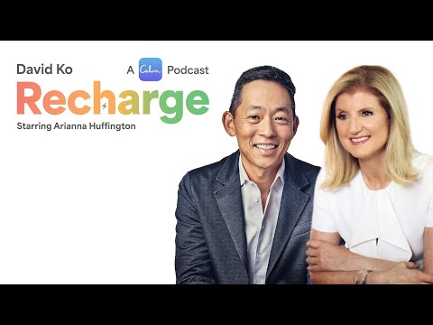 Calm YouTube ad: Recharge with Arianna Huffington, Co-founder of HuffPost, the Founder and CEO of Thrive Global