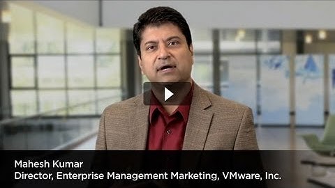 VMware Cloud Operations Management Overview