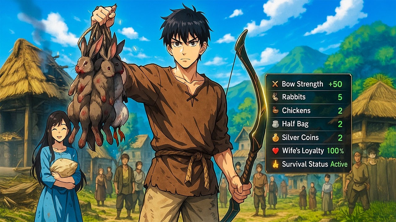 Reborn As Poor Hunter With Starved Bride But My Bow Martial Art Will Hunt Beasts And Crush Bandit