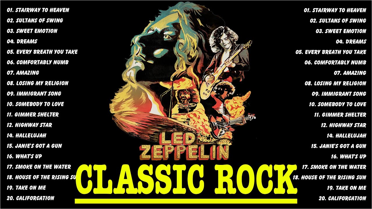 Best Classic Rock Songs Of All Time | Led Zeppelin, Dire Straits
