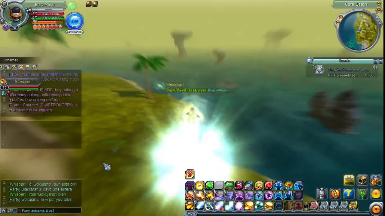 Buscando Esferas en DBO Global