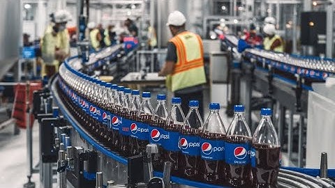 Pepsi Mega Factory: How Pepsi Is Made In Factory With Modern Technology