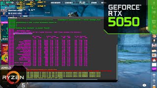 CS2 FPS BENCHMARK - RTX 5050 8GB + Ryzen 8400F