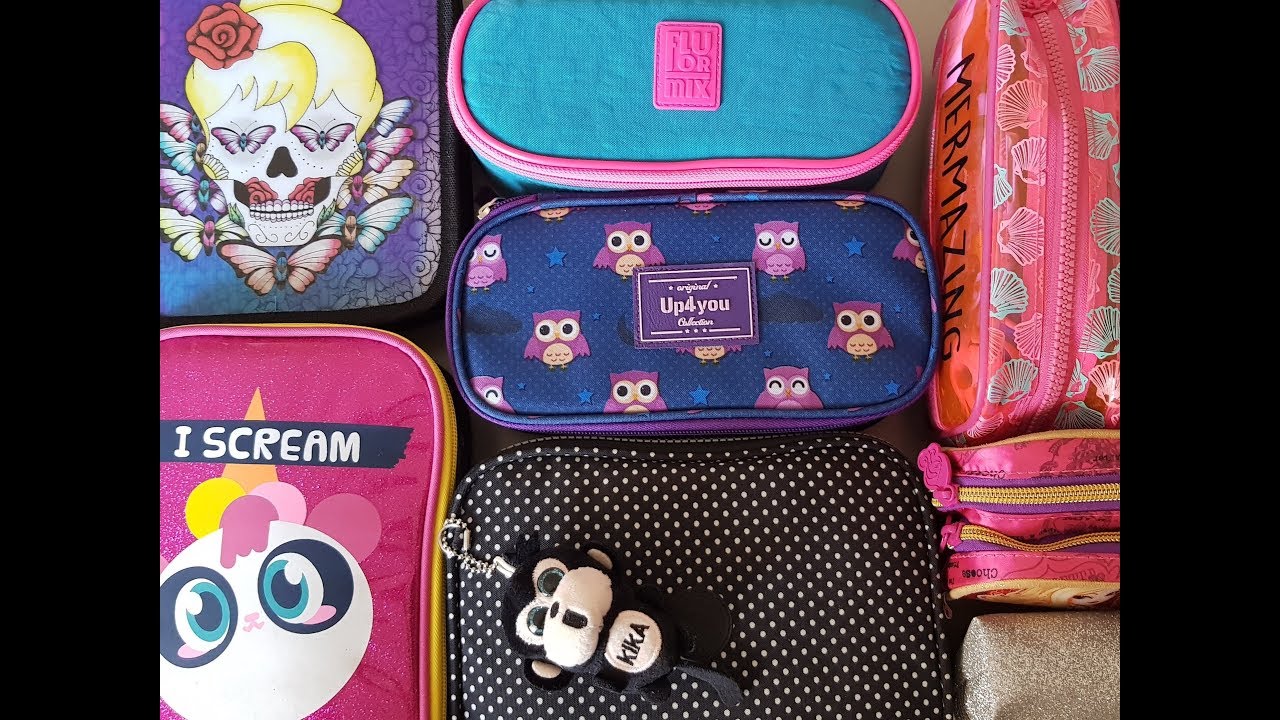 Meus estojos diferentes