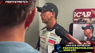 Denny Hamlin Says Michael Jordan's 23XI Racing Shop Visit Was Kick in the Butt & Pat on the Back