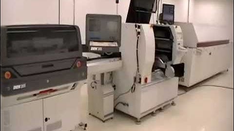 Universal Instruments GSM1 FlexJet 4681A in a SMT Line by 4TechUSA.com