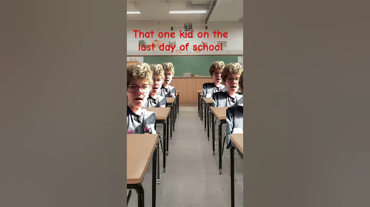 That one kid on the last day of school #funny #makethisgoviral #classroom #school ￼#memes(pls like)