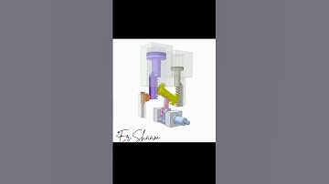 Variable Piston Mechanism || Mechanical Design || Solid Works #shorts