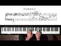 Bach Prelude and Fugue No.5 Well Tempered Clavier, Book 2 with Harmonic Pedal