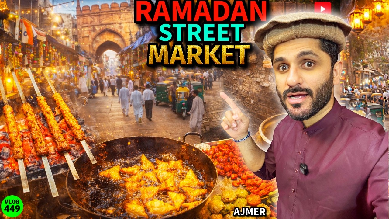 Ramadan Street Market Ajmer Ka Tour 😍 Mohammed Chishty Vlogs