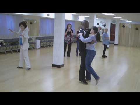 Quickstep patterns 19 cl 1 couple natural turn w hesitation in corner