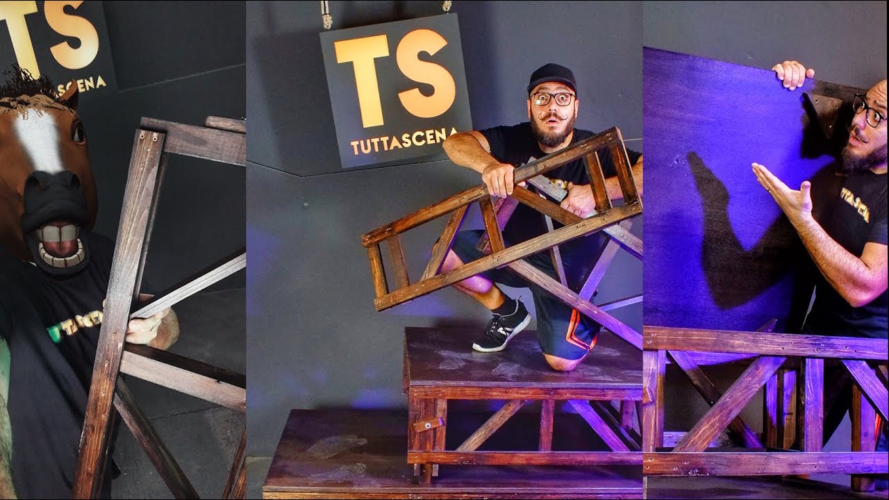 PRATICABILE CAVALLA E AMERICANA - Pillole di scenotecnica - Tuttascena