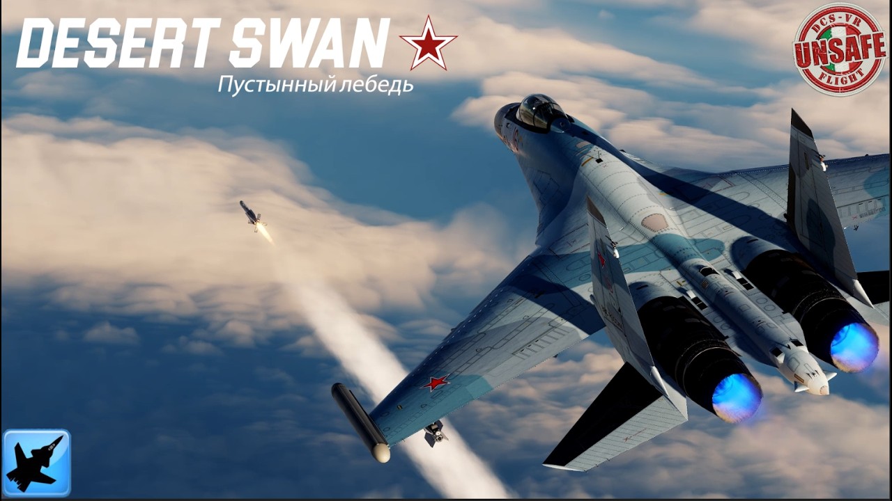 DESERT SWAN | SU35S, SU34, JF17 & TU160 STRIKE OVER SYRIA - UNSAFE - DCS - ENG/ITA - 2K