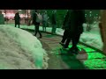 Антивоенный митинг в Москве - вечер 24 февраля