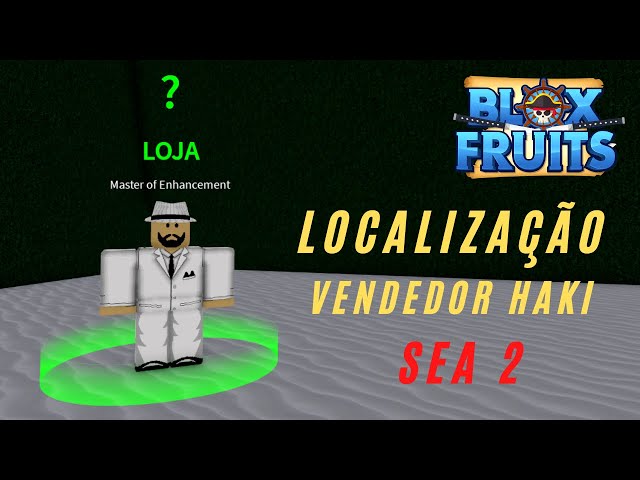 LOCALIZAÇÃO DO VENDEDOR DE HAKI COLORS NO SEA 3 - BLOX FRUITS 