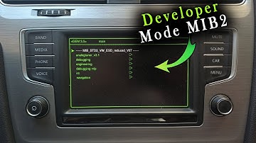 Activer le Mode Developer + Green Engineering Menu sur MIB2 (VCDS Tutoriel Complet)