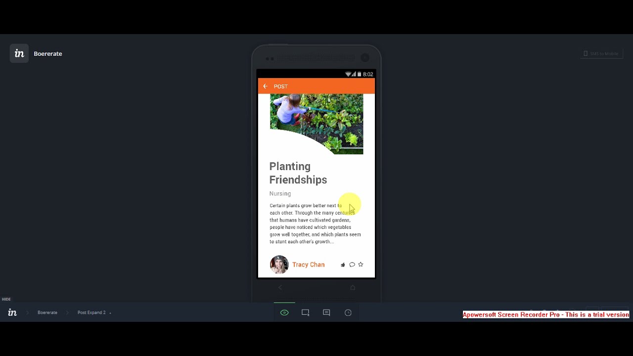 Boererate Application Design
