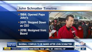 School board names facility after Papa John s founder