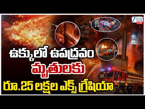 LIVE: Vizag Steel Plant Incident Updates | ఉక్కులో ఉపద్రవం.. మృ*తులకు రూ.25 లక్షల ఎక్స్ గ్రేషియా - ZEE24TELUGUNEWS