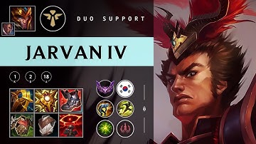 Jarvan IV Support vs Yuumi - KR Master Patch 25.23