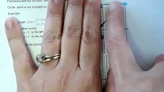 Algebra 2 Lesson 2-6: Piecewise and Step Functions Part 1