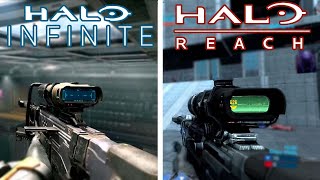 Halo Infinite VS Halo Reach | Comparison