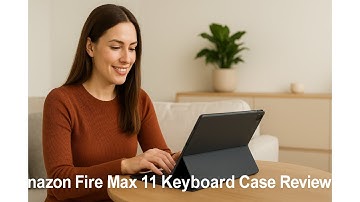 🔥 Amazon Fire Max 11 Keyboard Case Review 💻
