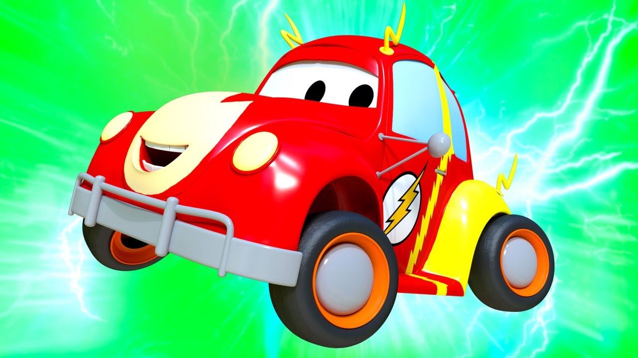 El Taller de Pintura de Tom Henry el VIEJO ESCARABAJO es FLASH de La Liga de la Justicia