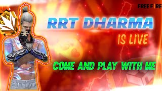 UNLIMITED CUSTOMS AND BR MATCHES | RRT DHARMA IS Live... | #freefire #freefirelive #freefireshorts