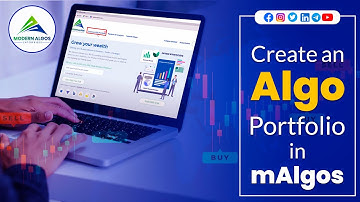 How to Create Algo Portfolio in Modern Algos - mAlgos algorithmic Auto Trade and Investment Platform