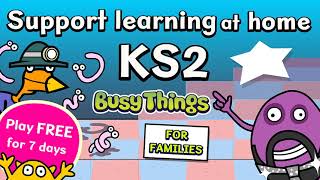 Support Key Stage 2 Learning At Home With Busy Things Make Learning Fun For Ages 7-11