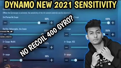 Dynamo Gaming New Control Code & Sensitivity Code || BGMI/PUBG MOBILE || Blazed Gaming
