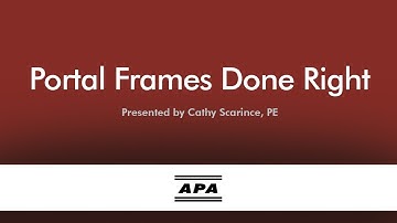 Code Compliant Portal Frames Built Right