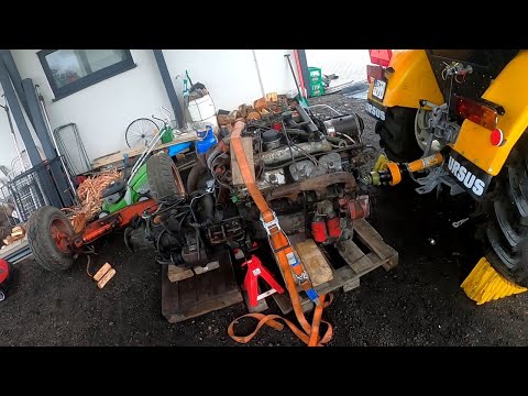 Starting a V8 Engine via PTO I Perkins 3P vs Perkins 540 I Project Four Hundred and Nine